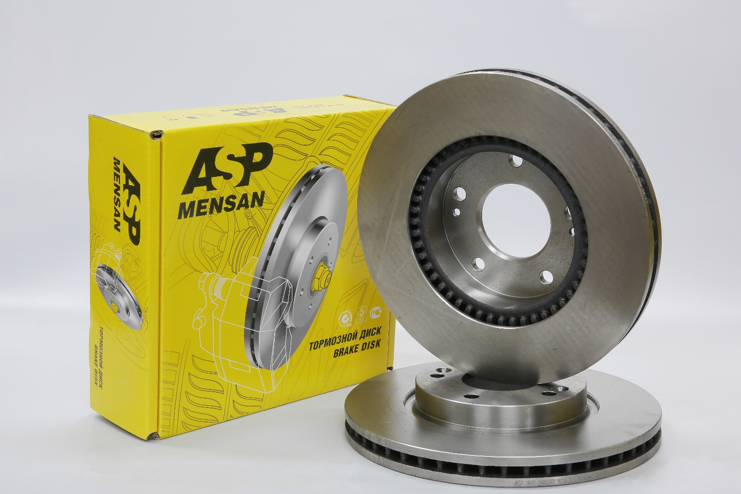 Диск тормозной ASP MENSAN 290203 комплект передний