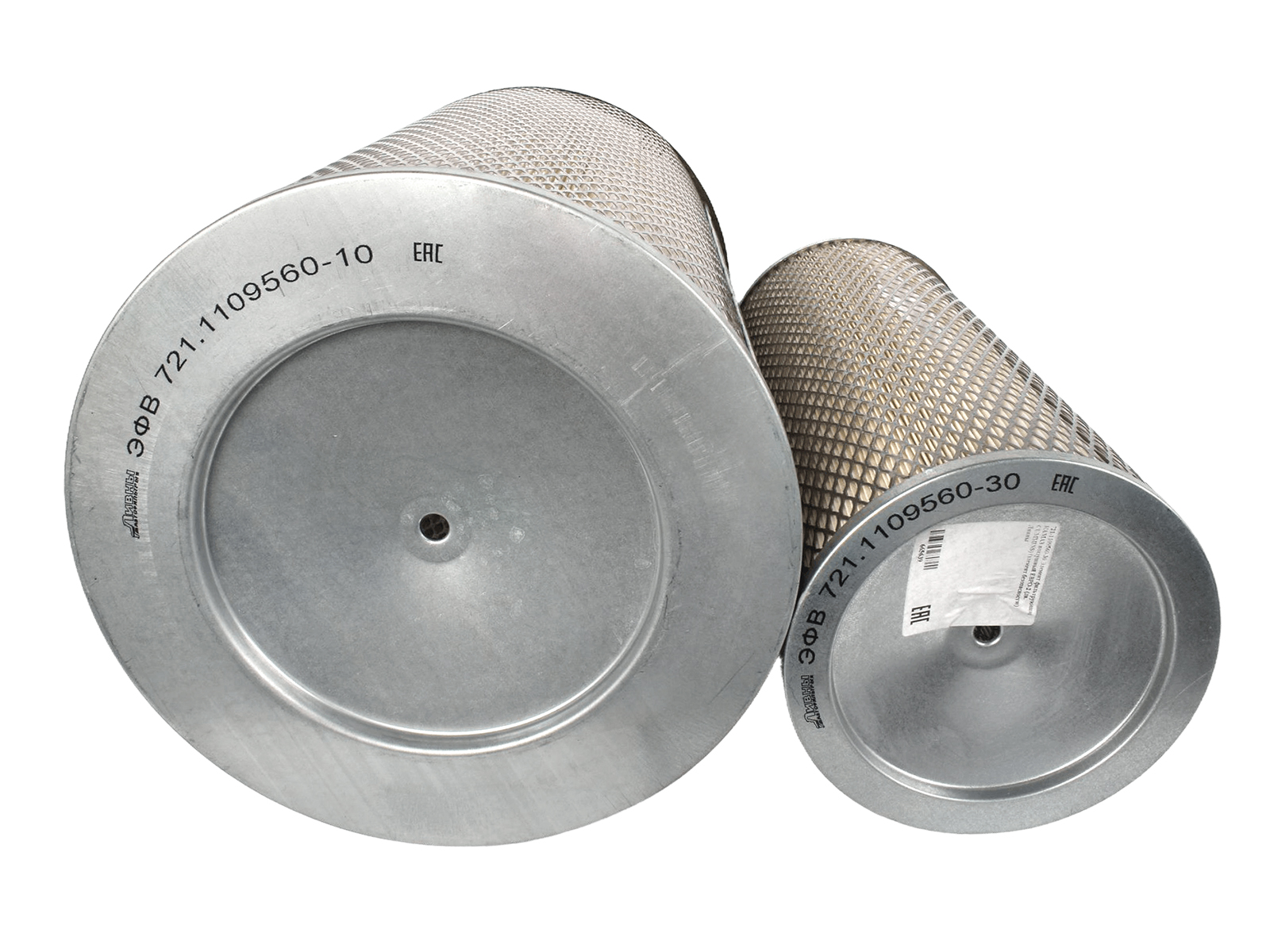 Элемент фильтрующий КАМАЗ-ЕВРО-2 дв.Cummins воздушный 2 штуки комплект ЛААЗ фотография №4