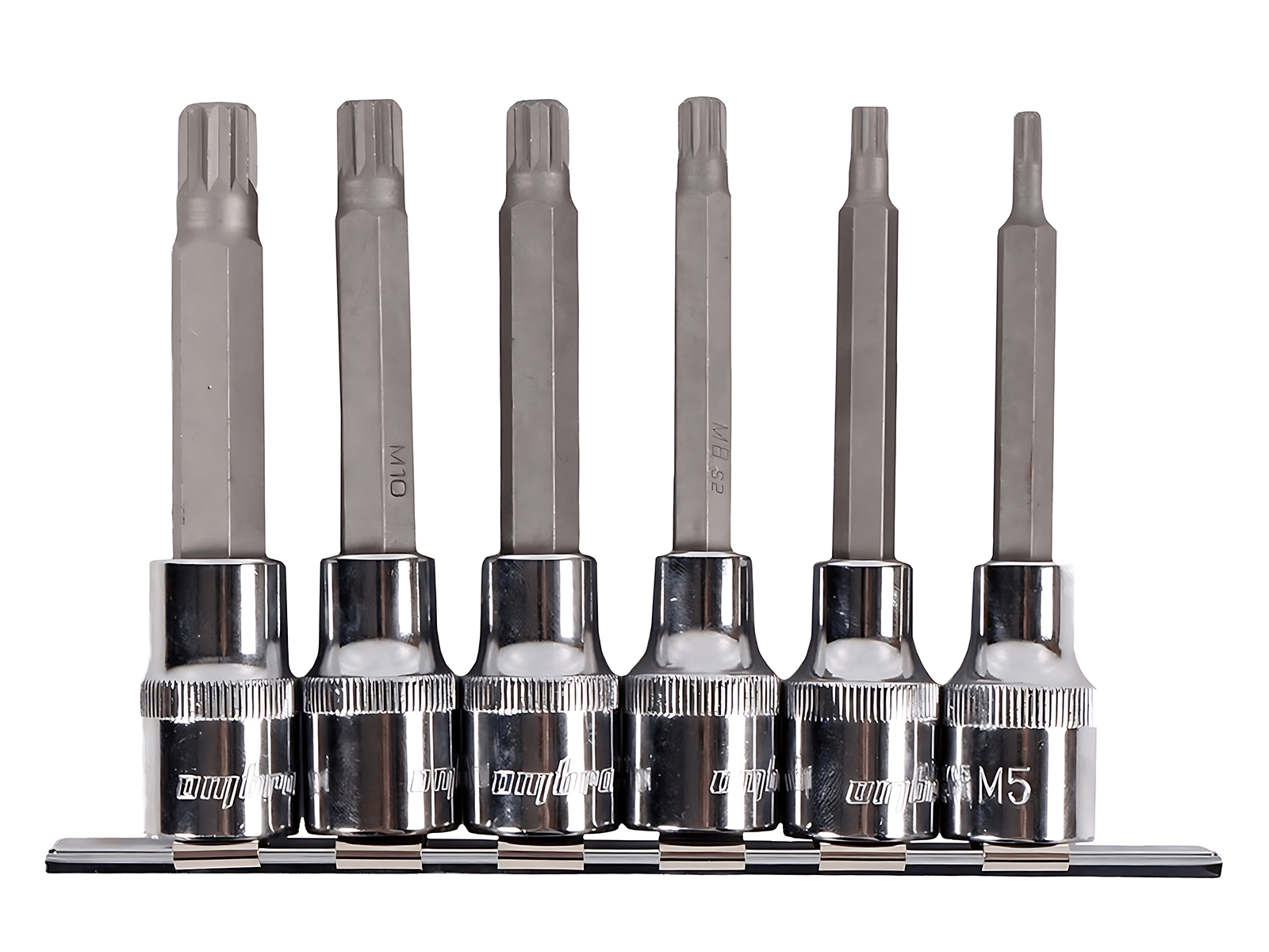 Набор головок OMBRA spline 1/2 L-100 мм 6 предметов фотография №1