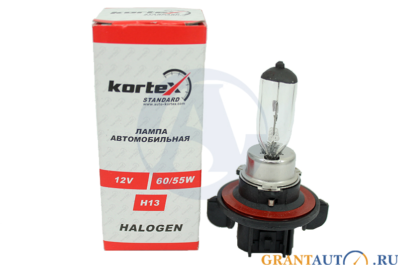 Лампа 12Vx60/55W KORTEX KBA0018 H13 9008 фотография №1