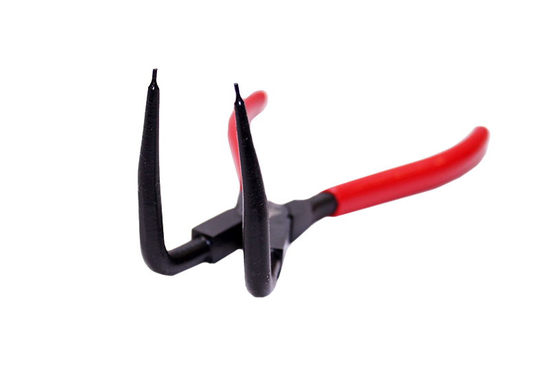 Съемник для внутренних стопорных колец изогнутый 225 мм JTC-5710 фотография №3