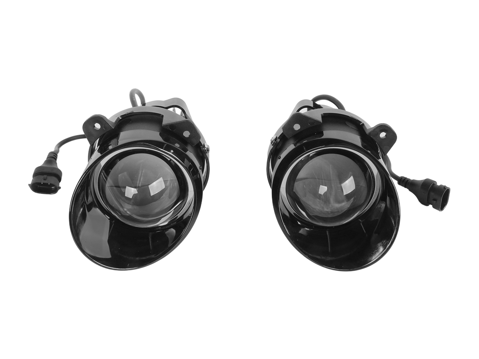 Фары противотуманные 12-24V 35W 6000K диодные комплект ALEON AL-9010W-1 фотография №1