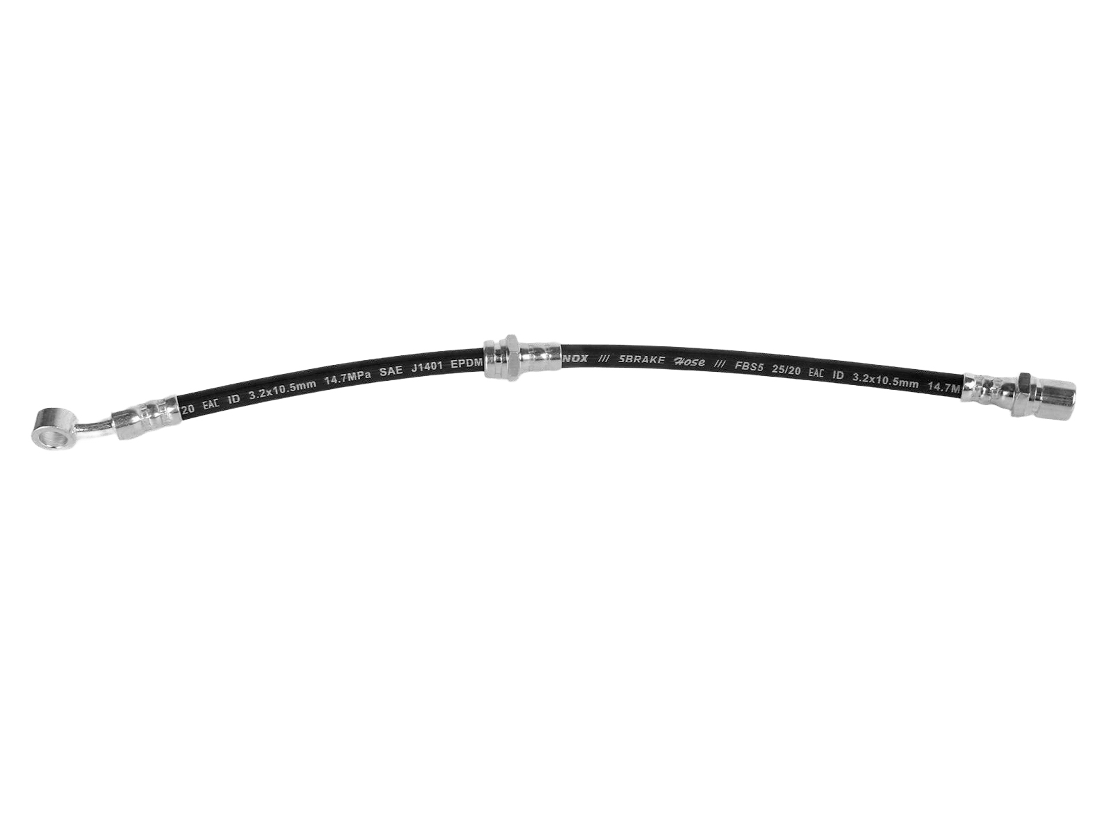 Шланг тормозной передний левый FENOX PH218372 фотография №1