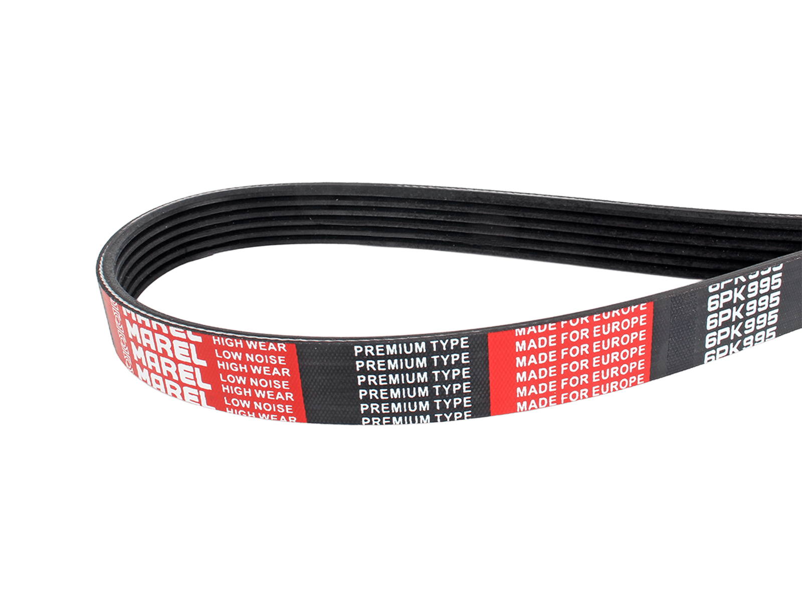 Ремень привода вспомогательных агрегатов поликлиновый 6PK995 фотография №3