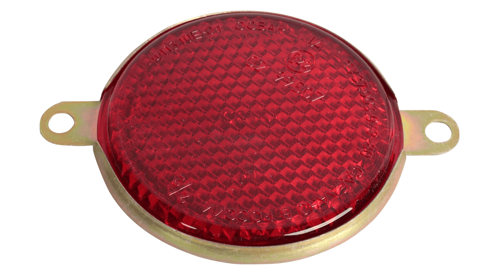 Катафот автомобил. круглый красный ОСВАР фотография №1