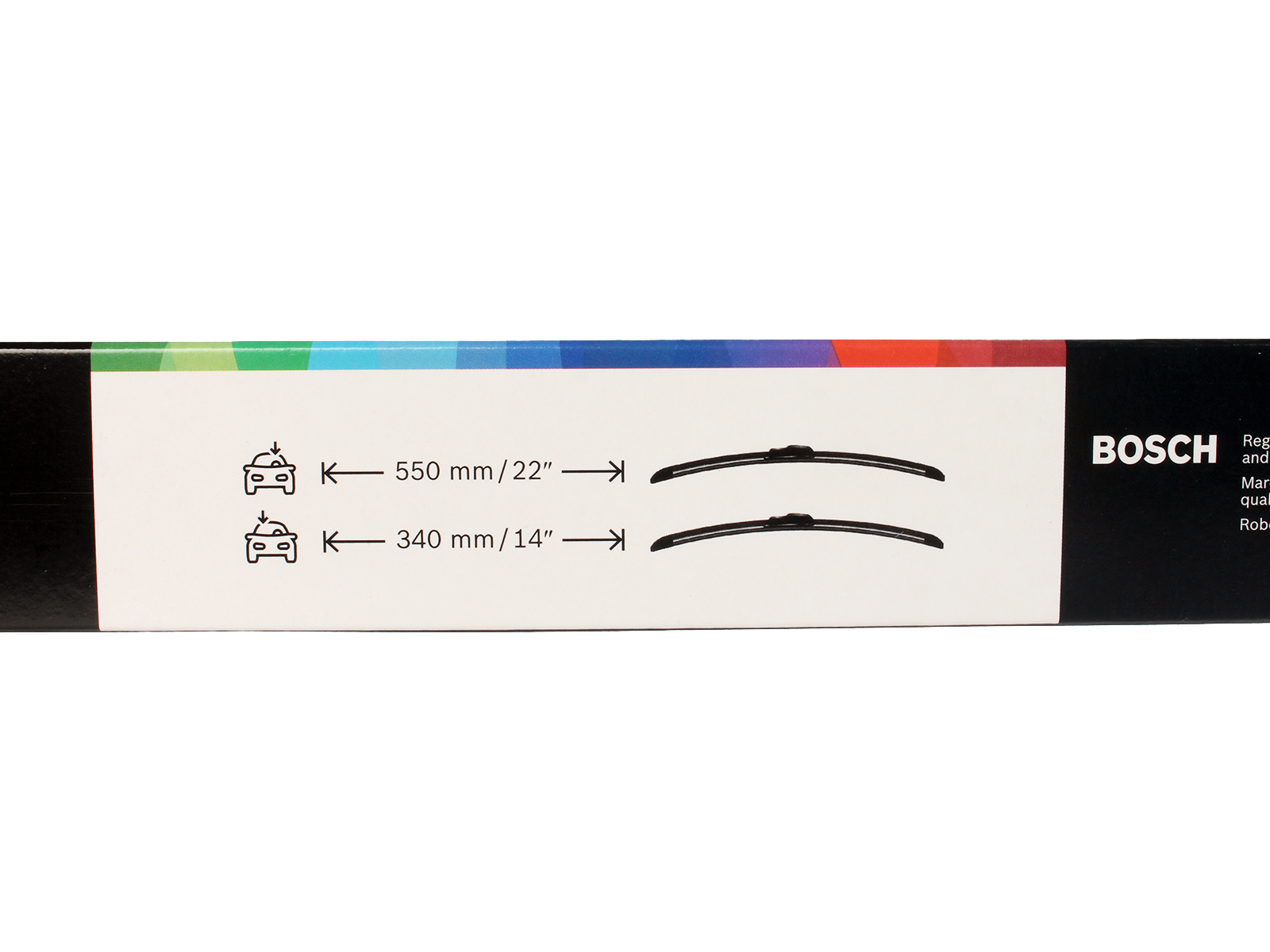 Щетка стеклоочистителя BOSCH 3397007589 AR553S комплект фотография №5