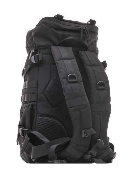 Рюкзак тактический Huntsman RU 052 оксфорд 40л Черный фотография №4