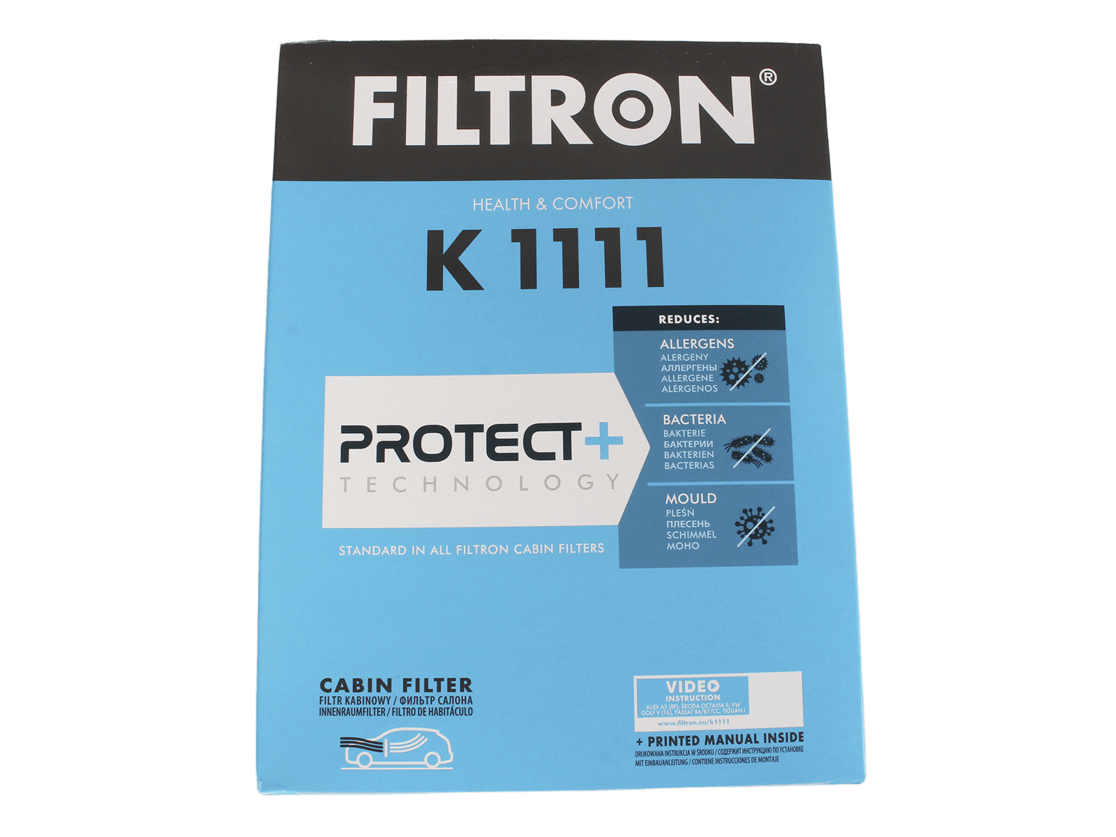 Фильтр салона FILTRON K1111 фотография №4