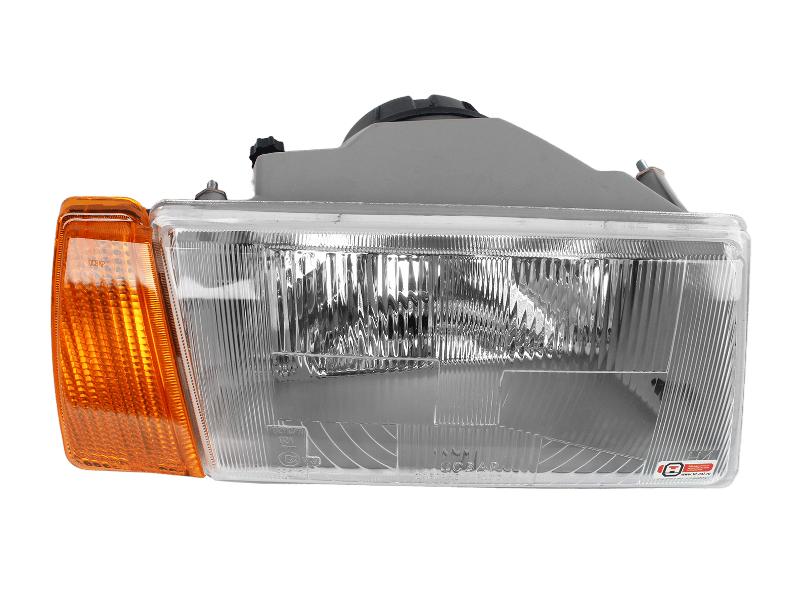 Фара ВАЗ-2108 правая с желтым поворотником 1 штука ОСВАР фотография №2
