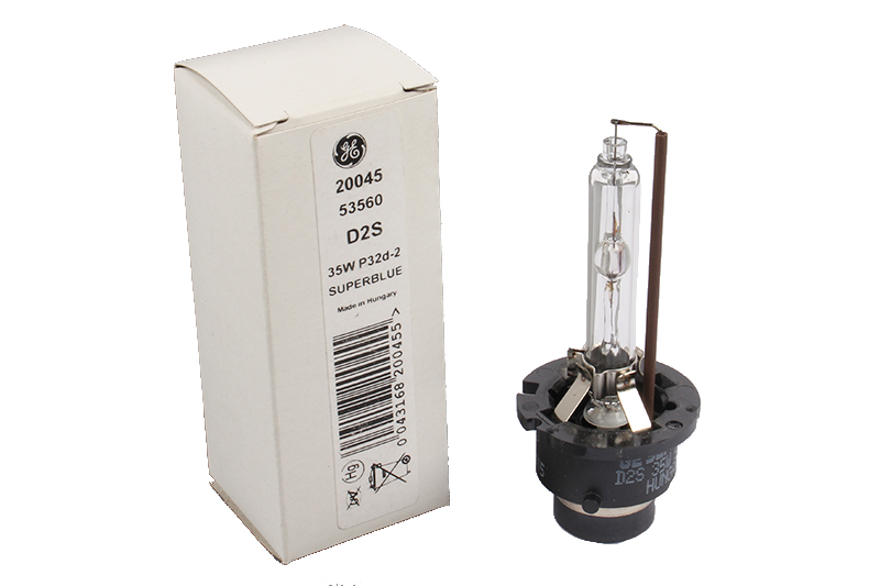 Лампа автомобильная D2S 85V-35W (P32d-2) Super Blue (GE) фотография №1