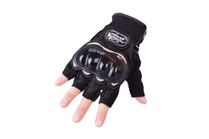 Перчатки защитные Pro-Biker MCS-04C черные L фотография №1