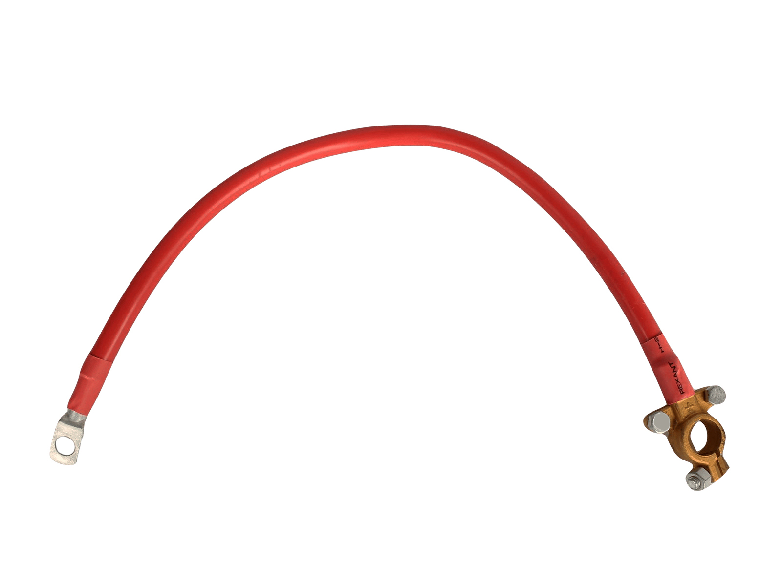 Провод АКБ соединительный плюсовой L-500мм 35кв. болт-клемма фотография №1