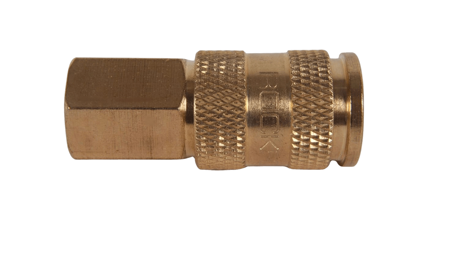 Быстроразъем с клапаном внутренняя резьба 1/4 в  ROCKFORCE фотография №1