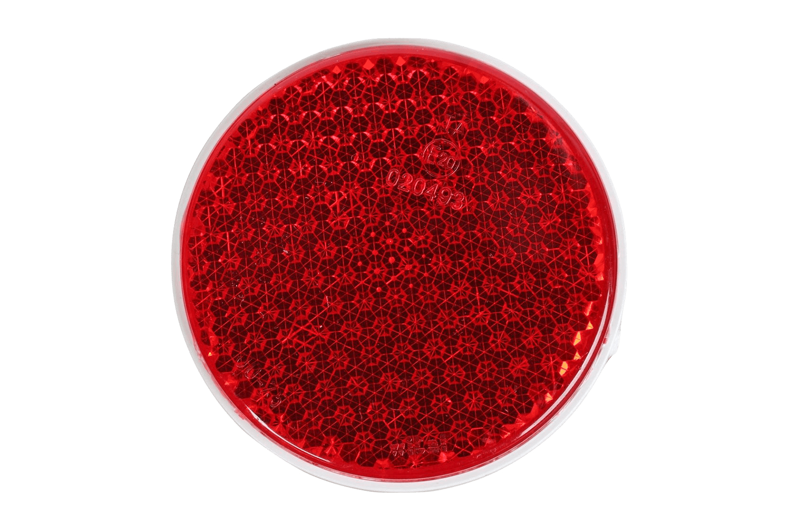 Катафот UO-75S круглый красный ЕВРОСВЕТ фотография №1
