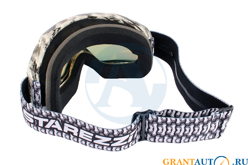 Очки кроссовые STAREZZI GOGGLES SHOW WHITE BLACK 186-905 фотография №2