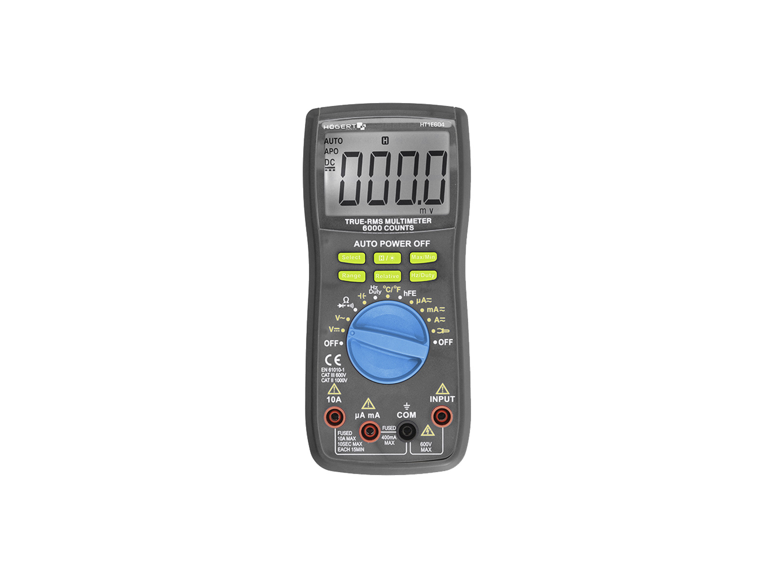Мультиметр цифровой HOEGERT универсальный фотография №1