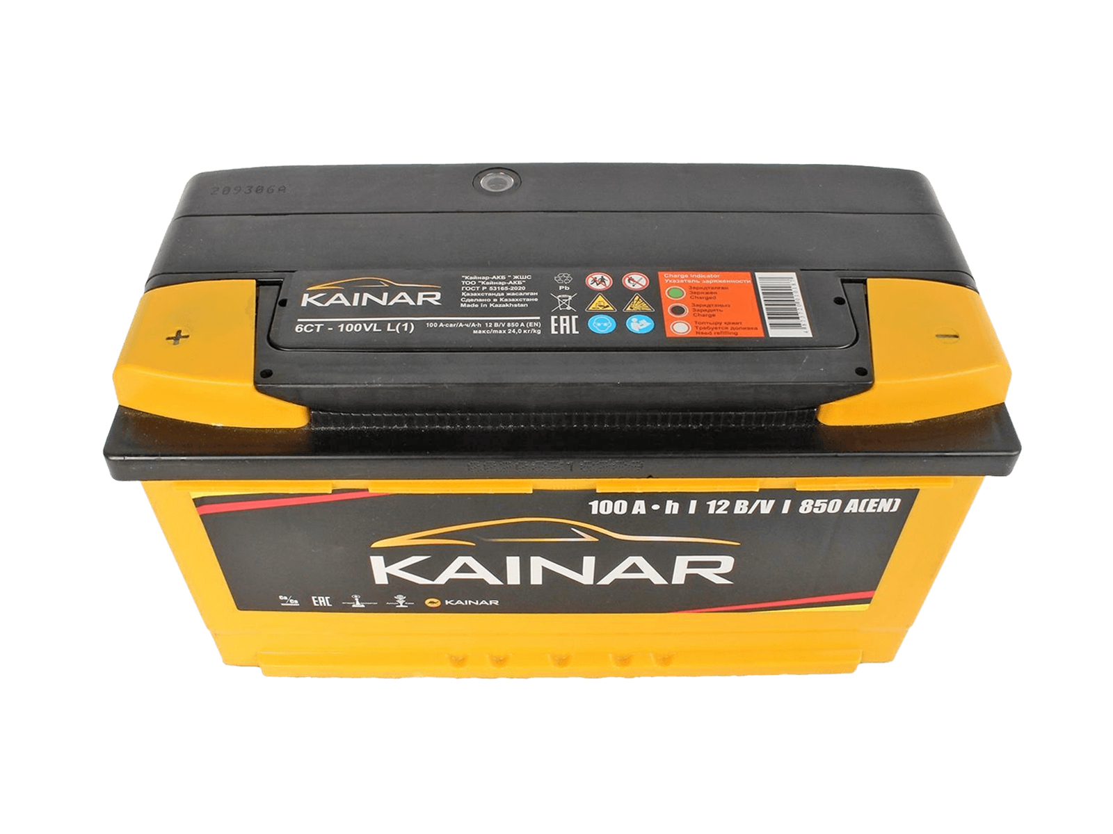Аккумуляторная батарея KAINAR 6СТ100 фотография №2