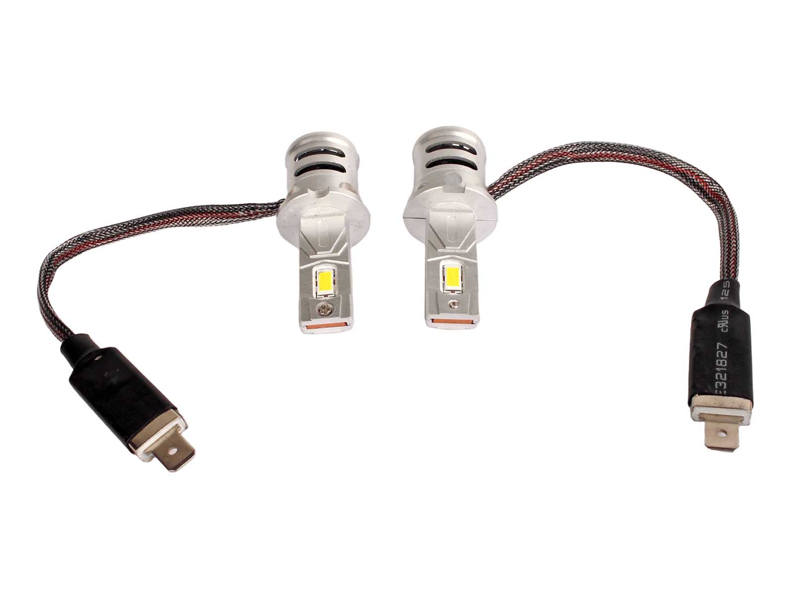 Лампа XENITE COMPACT-F3 H3 12V 25W 7000Lm 5500K диодная 2 штуки комплект 1009713 фотография №1