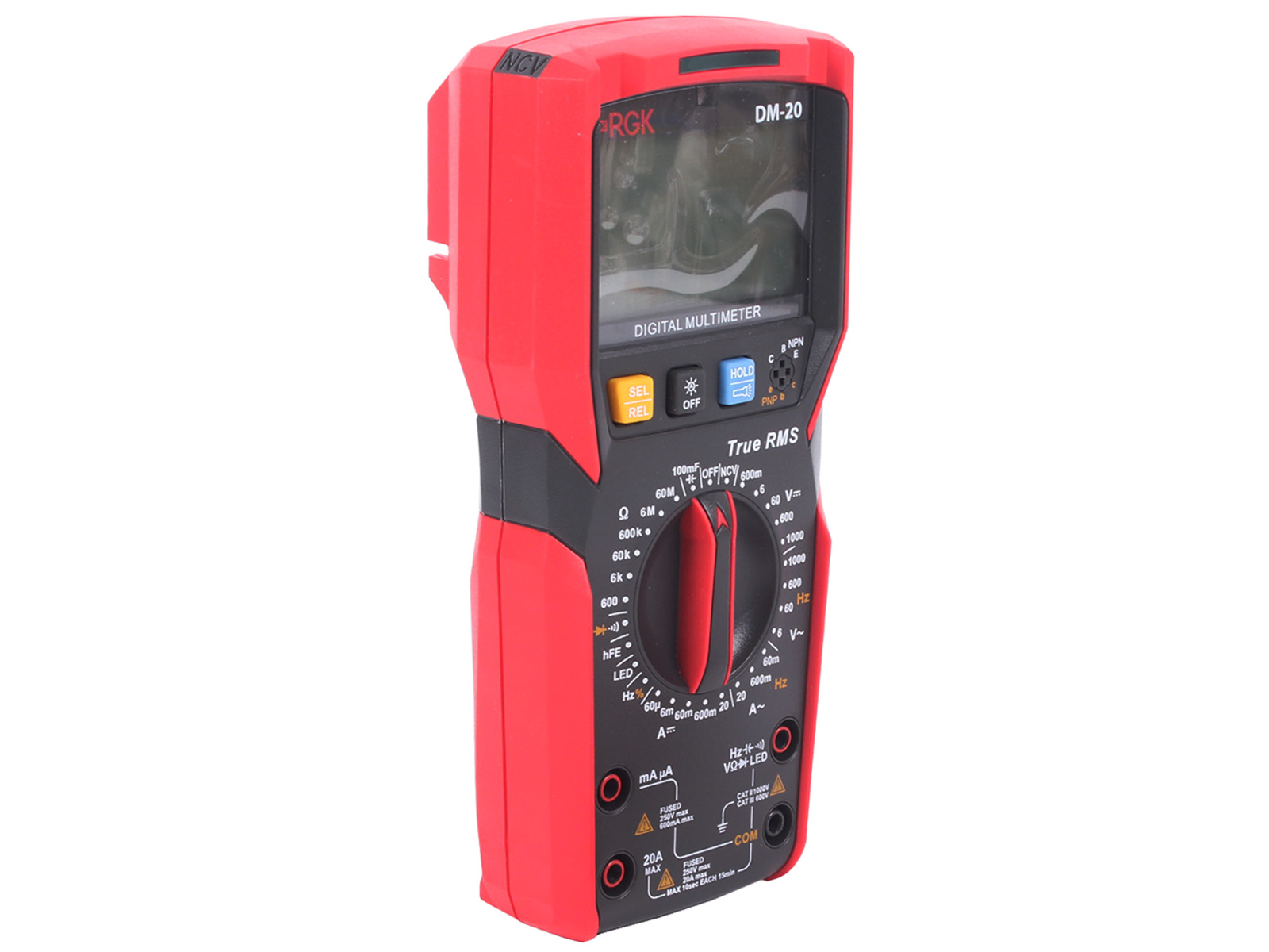 Мультиметр цифровой RGK DM-20 фотография №2