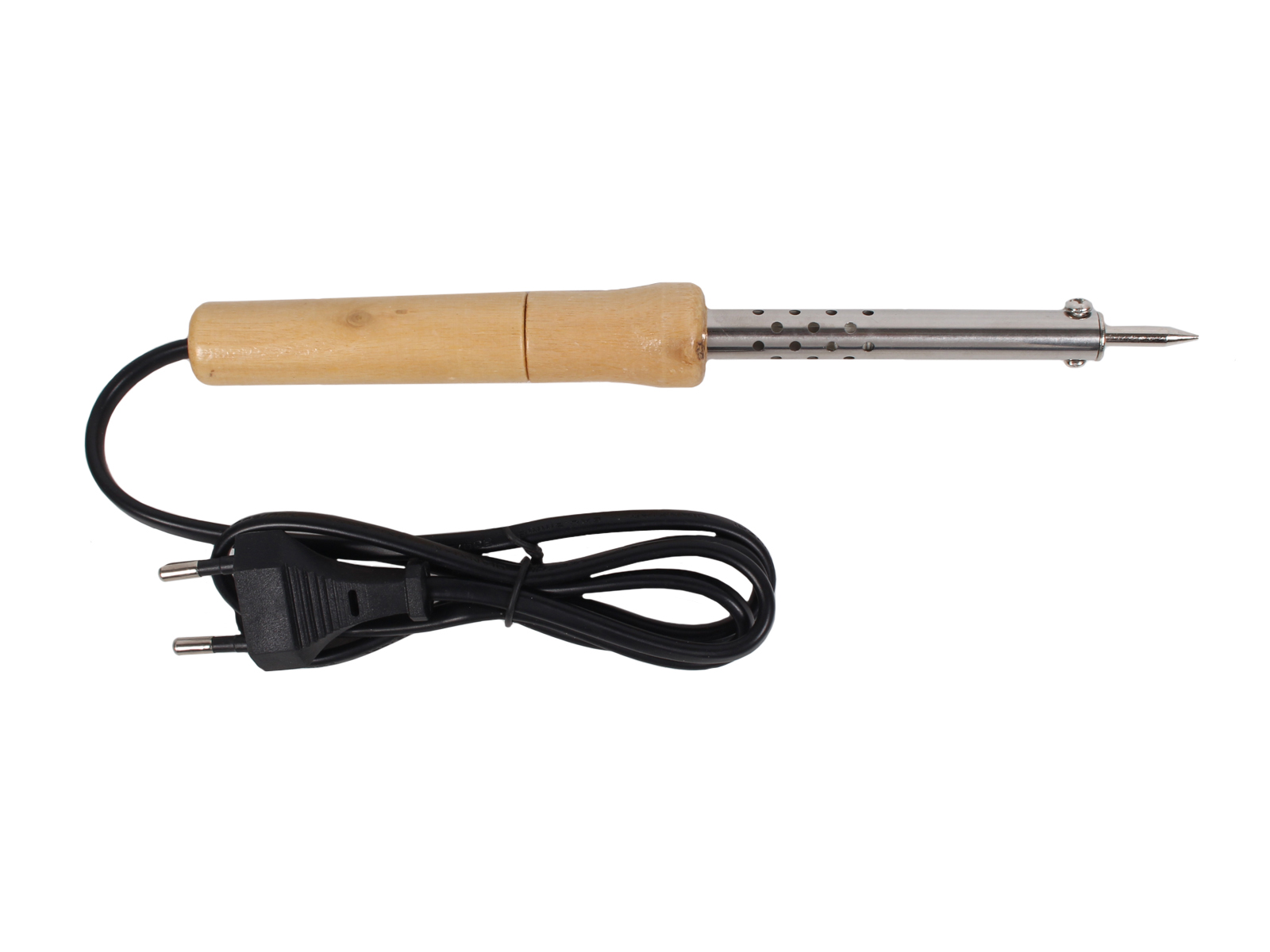 Паяльник MOS с деревянной ручкой 220В 40 Вт фотография №1
