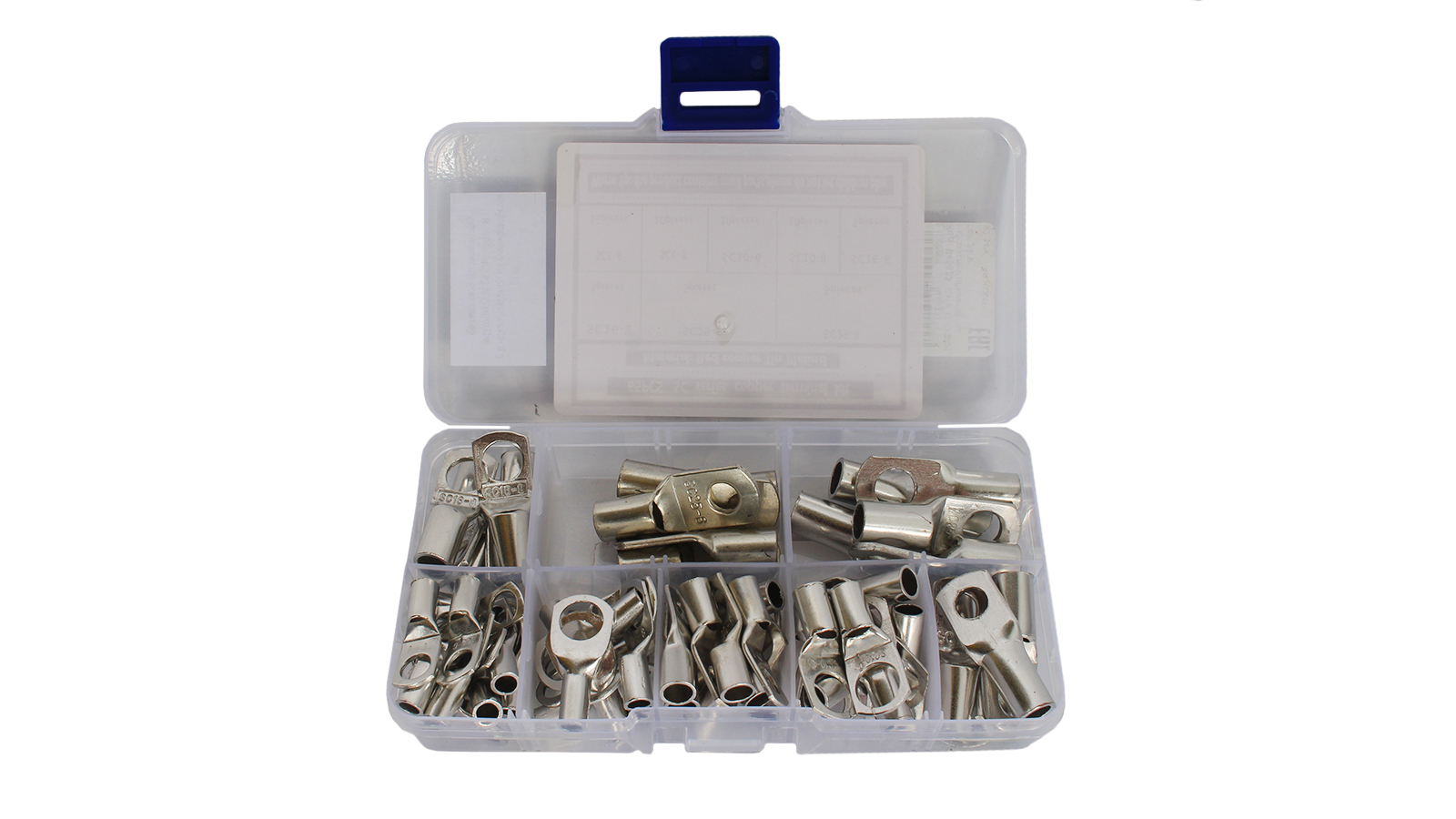 Набор клемм обжимных под болт 65 предметов ANROKEY фотография №1