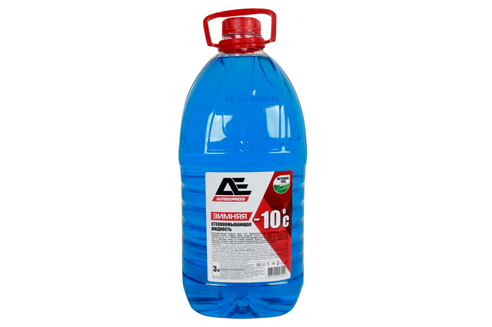 Жидкость незамерзающая AutoExpress  AE1310 -10C 3л фотография №1