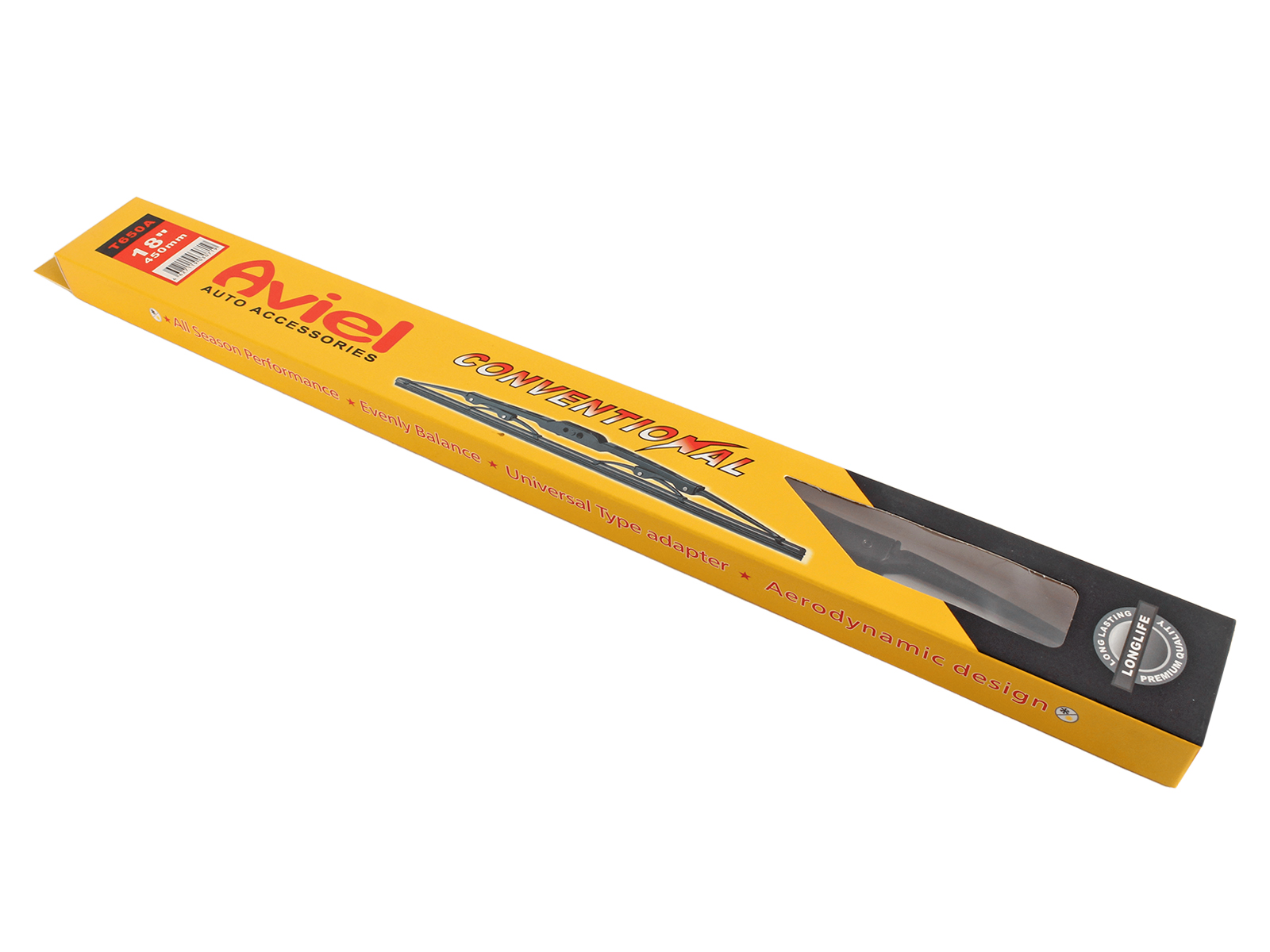 Щетка стеклоочистителя Aviel каркасная 45см фотография №6