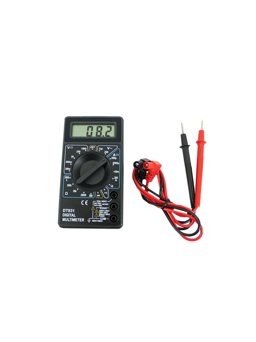 Мультитестер 831 со звуковой прозвонкой фотография №1