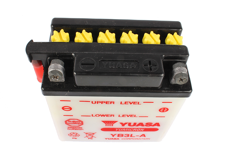 Мотоаккумулятор YUASA YB3L-A фотография №3