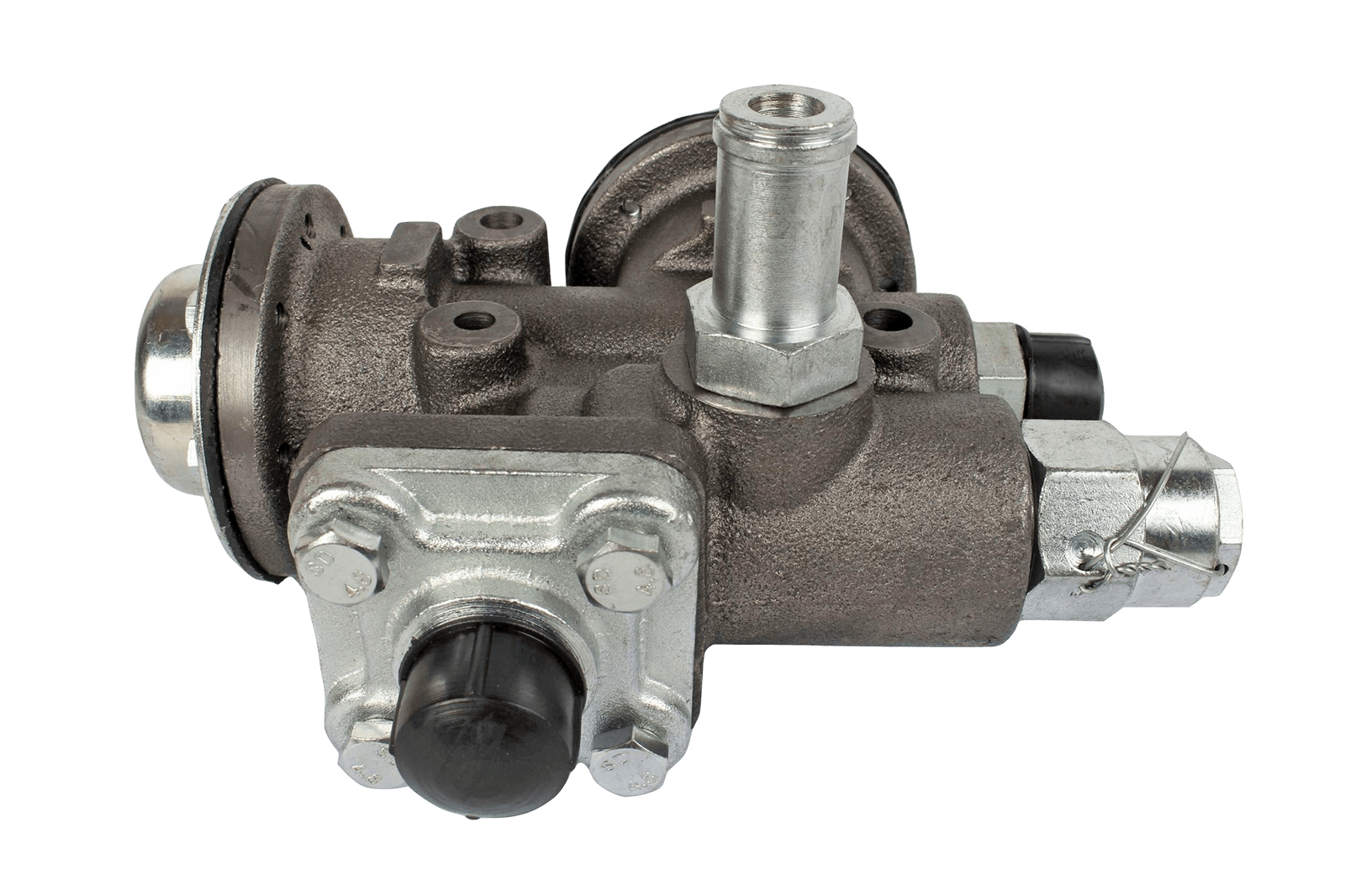 Кран КАМАЗ управления гидроцилиндра подъема платформы фотография №2