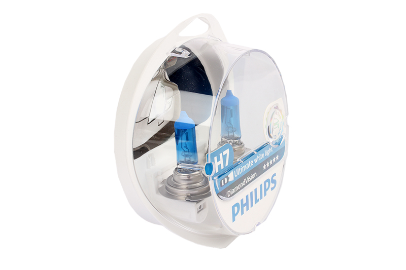 Лампа 12Vx55W H7 PHILIPS DIAMOND VISION 2шт. фотография №3