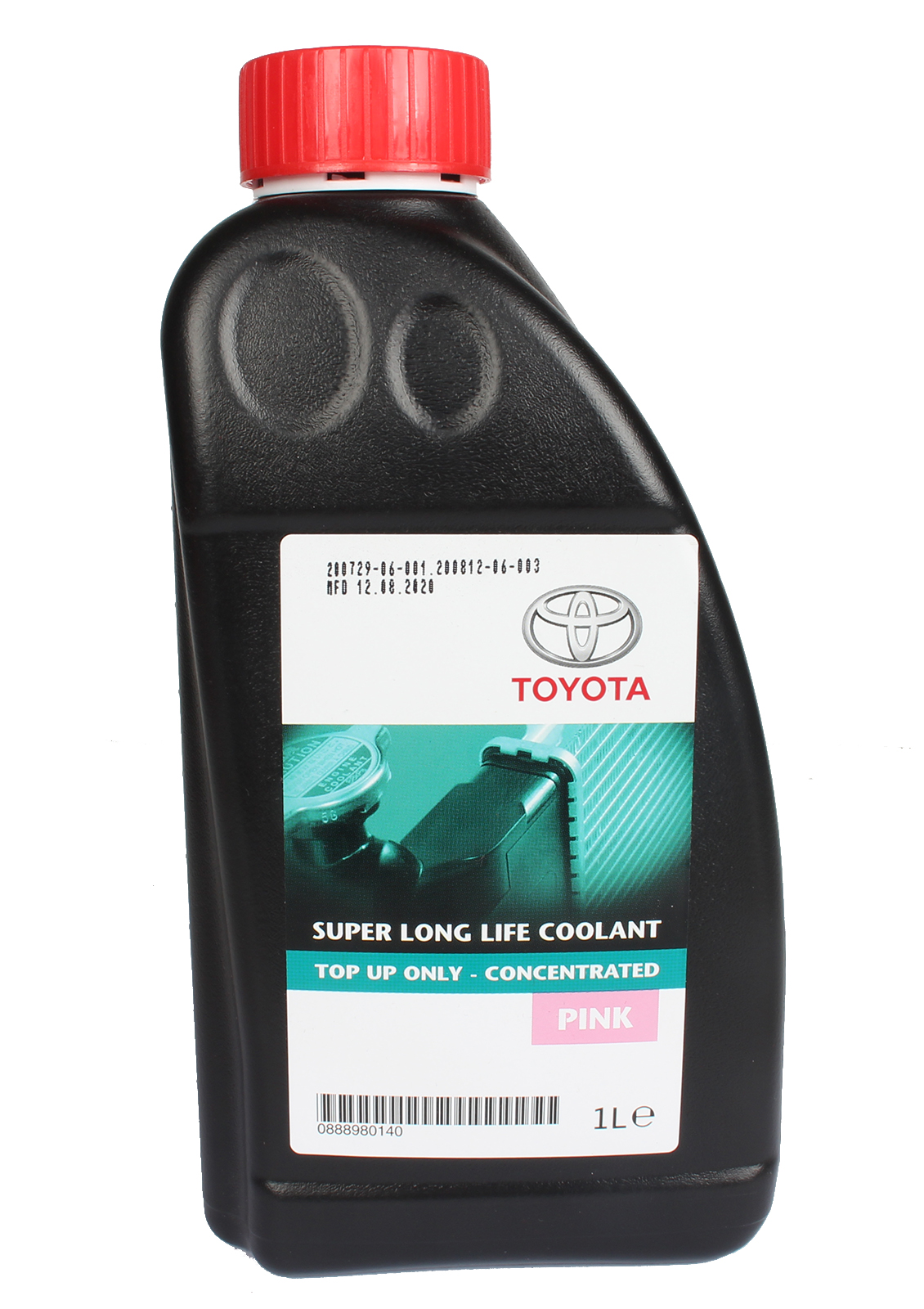 Антифриз концентрат 1л розовый TOYOTA 08889-80140 фотография №1