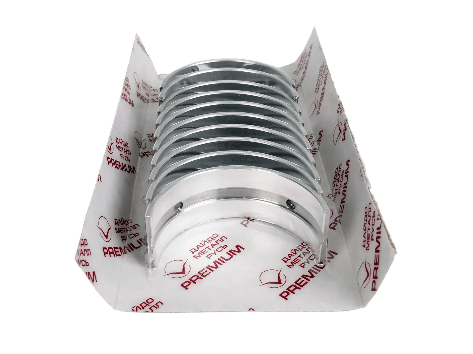 Вкладыши ВАЗ-2101-2107 коренные d+0.00 PREMIUM ДАЙДО МЕТАЛЛ РУСЬ фотография №2