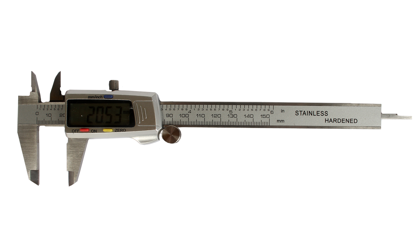 Штангенциркуль электронный 150мм широким дисплеем ANROKEY фотография №3