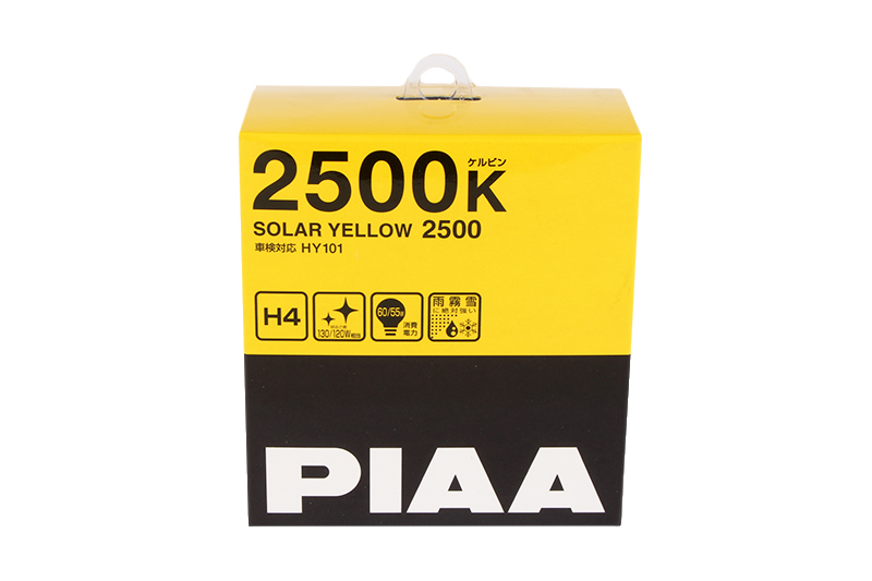 Лампа PIAA H4 BULB SOLAR YELLOW комплект 2500К фотография №1