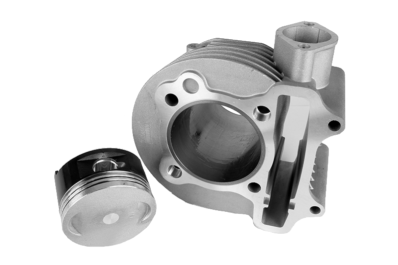 Цилиндро-поршневая группа 157QMJ 4Т d-57,4мм 150cc (поршень с тефлоновым покрытием) фотография №3