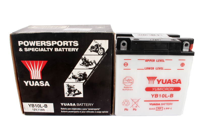 Мотоаккумулятор YUASA YB10L-B фотография №1