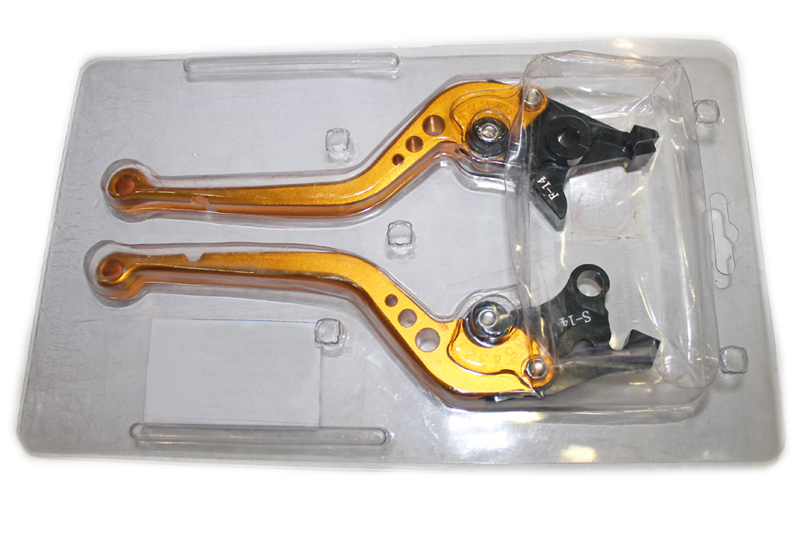 Ручки стандарт сцепления тормоза GSXR1300 99-07 gold фотография №1