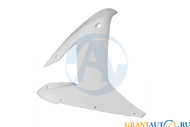 Пластик боковой правый Yamaha YZF-R1 2002-2003 фотография №1