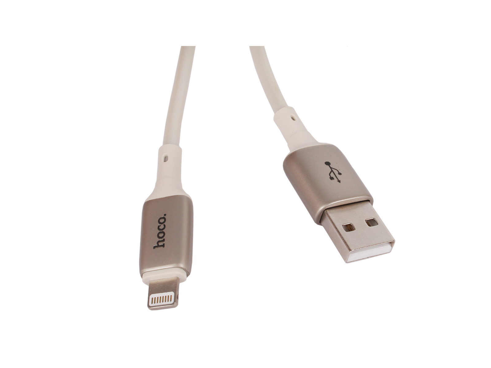 Кабель USB HOCO X66 USB-Lightning 1м белый фотография №2