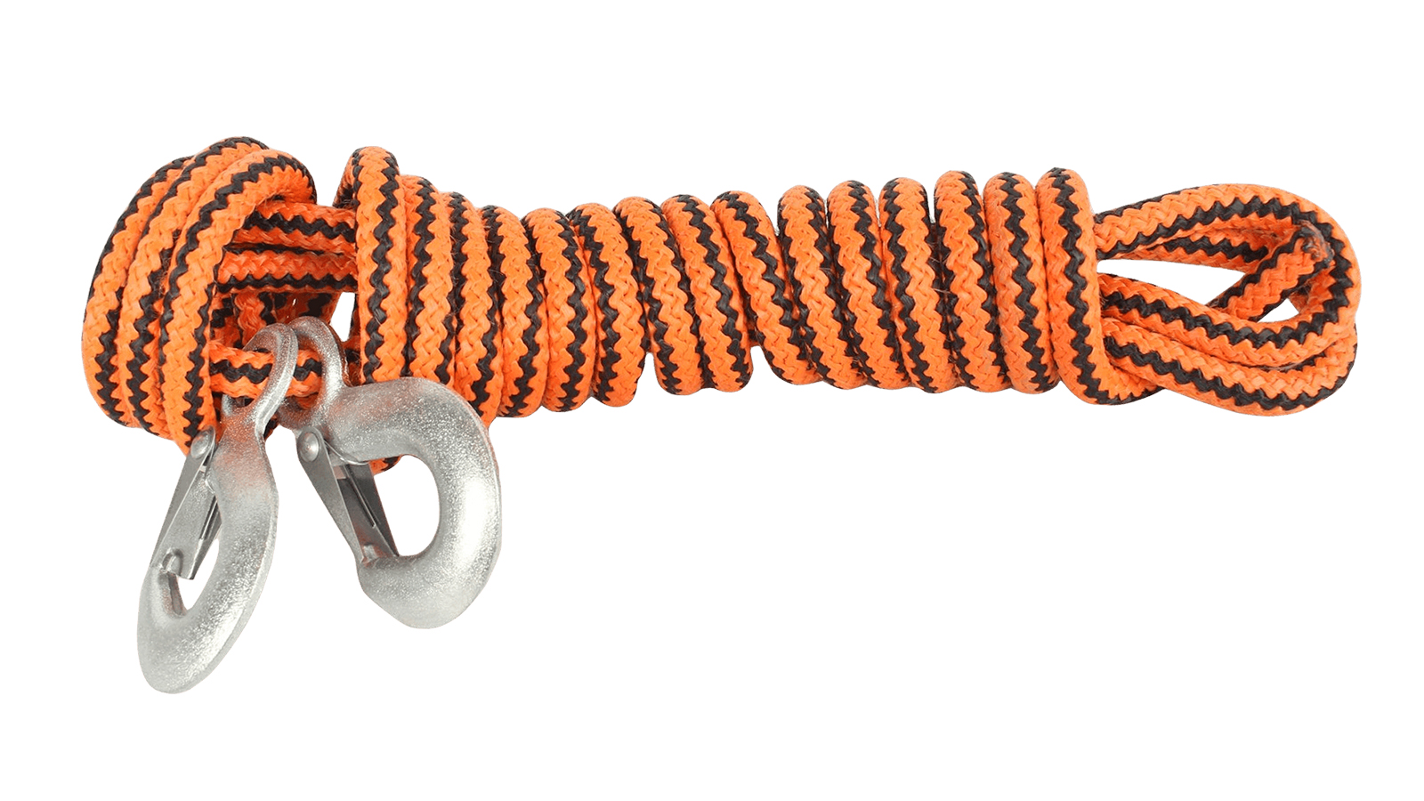 Трос буксировочный канатный 5т 2 крюка фотография №1