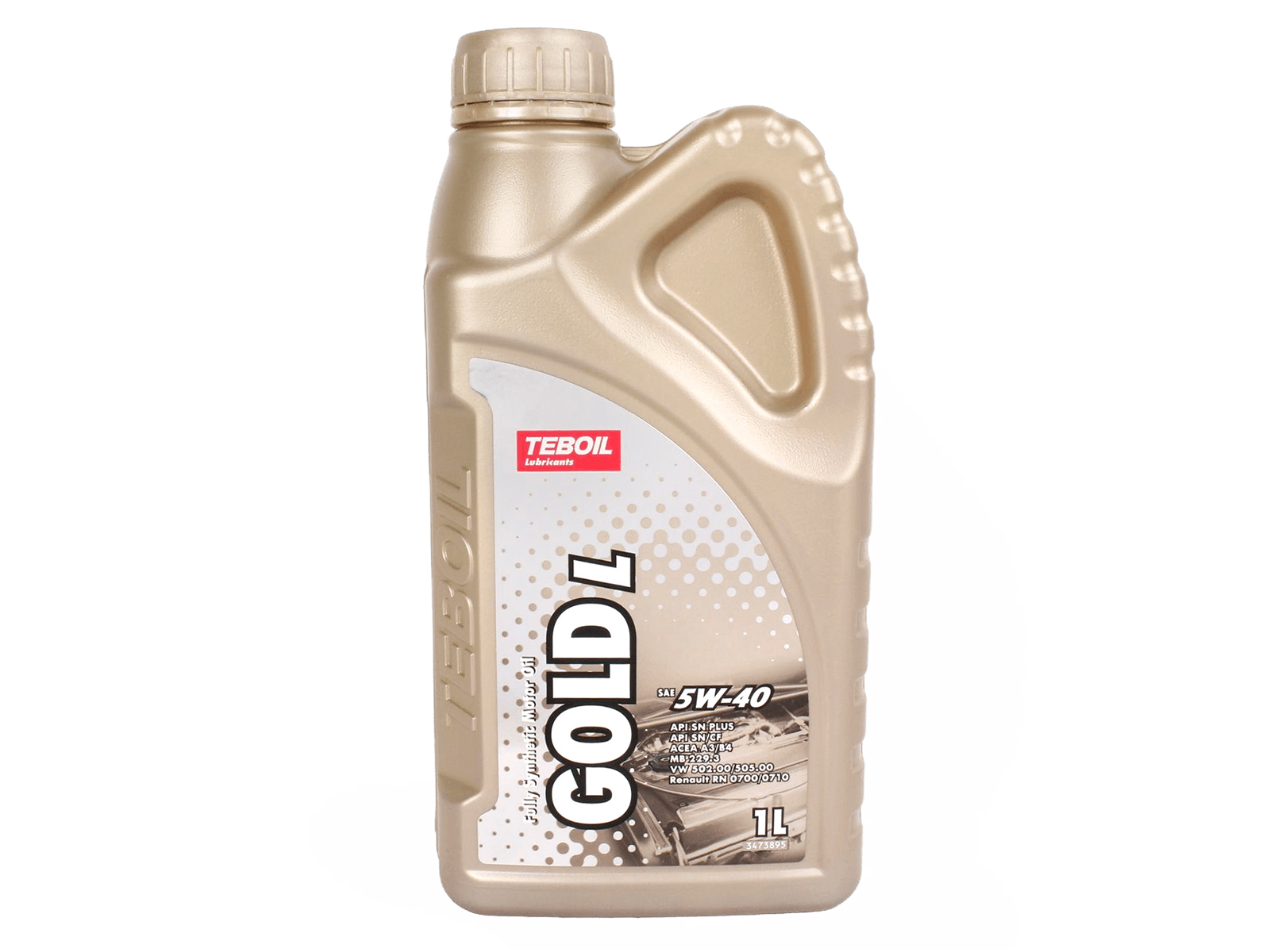Масло моторное TEBOIL Gold L 5W40 1л фотография №1