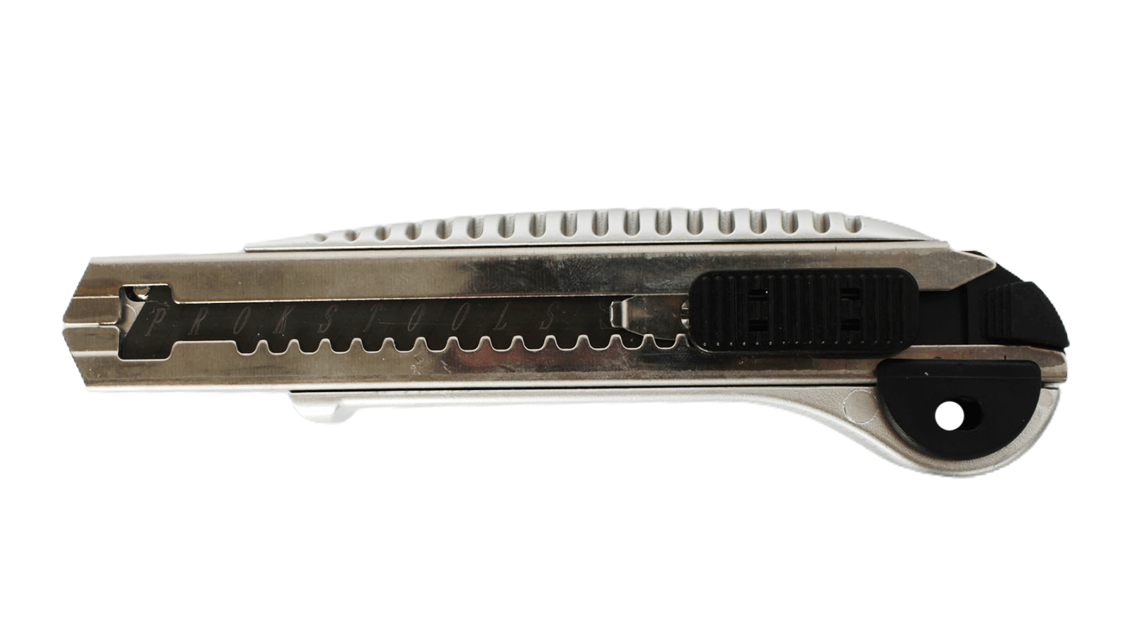 Нож с выдвижным лезвием 18мм с винтом AR-NL18KV фотография №1
