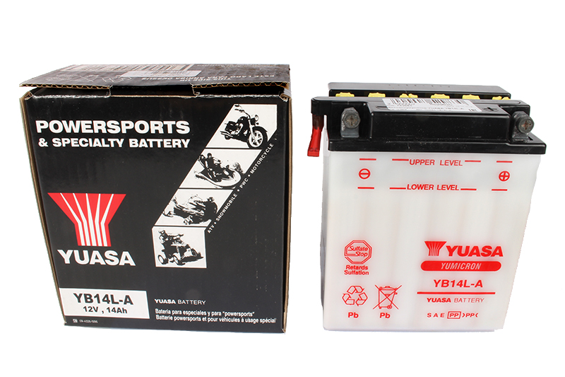 Мотоаккумулятор YUASA YB14L-A фотография №1