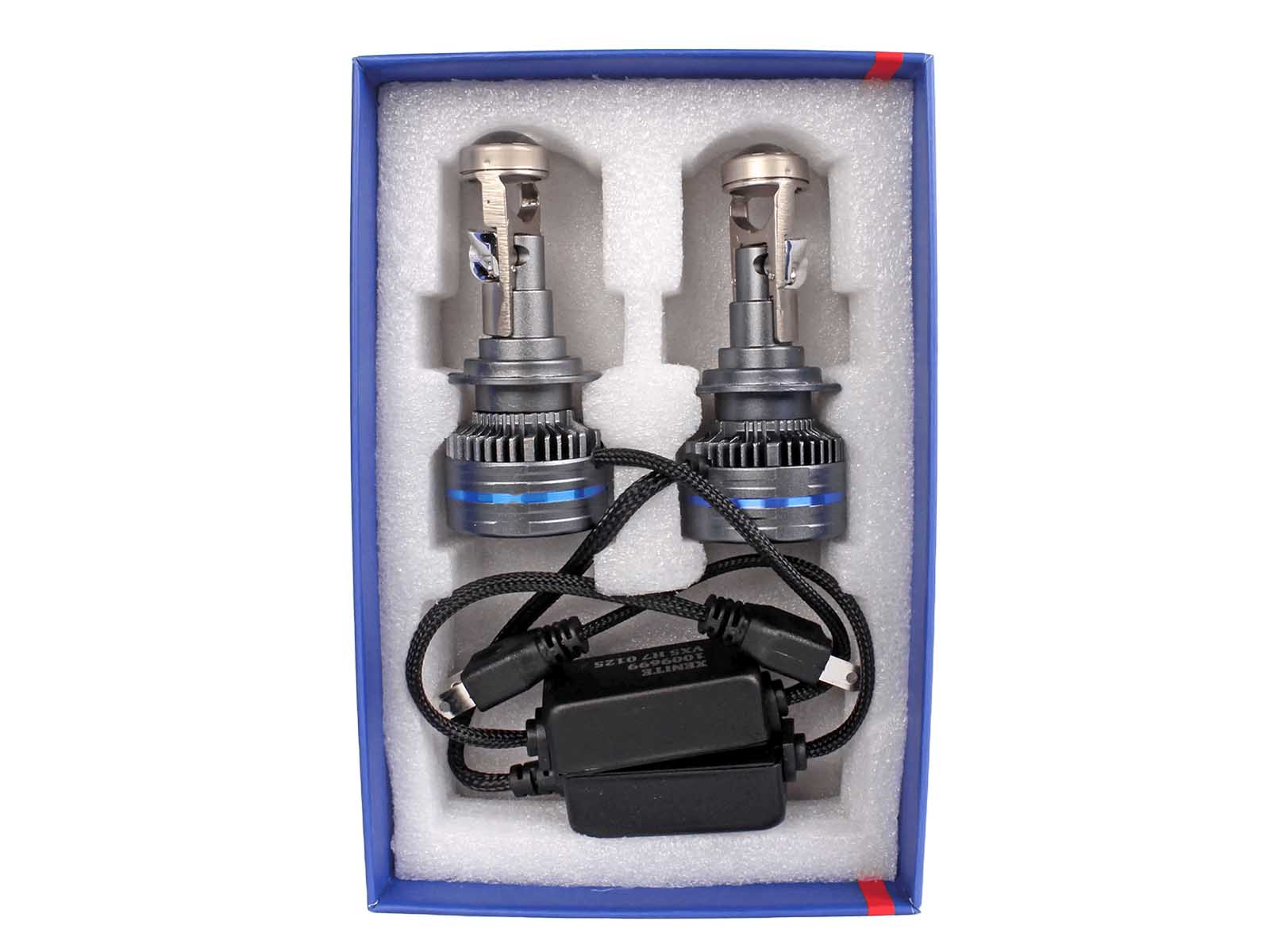 Лампа XENITE LED Lens VX 5 MINI 12V H7 50W 6000Lm 5500K диодная с линзой 2 штуки комплект 1009699 фотография №4