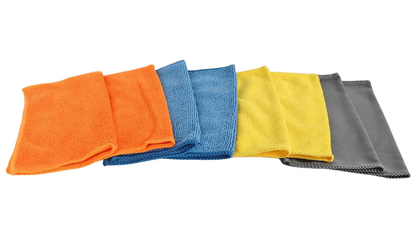 Салфетка микрофибра универсальная 20х20см 8 штук AIRLINE фотография №2