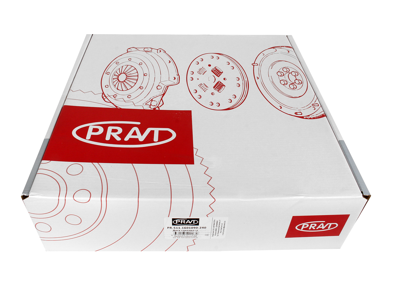 Корзина сцепления PRAVT для ГАЗ-53 диафрагменная PR.511.1601090-280 фотография №5