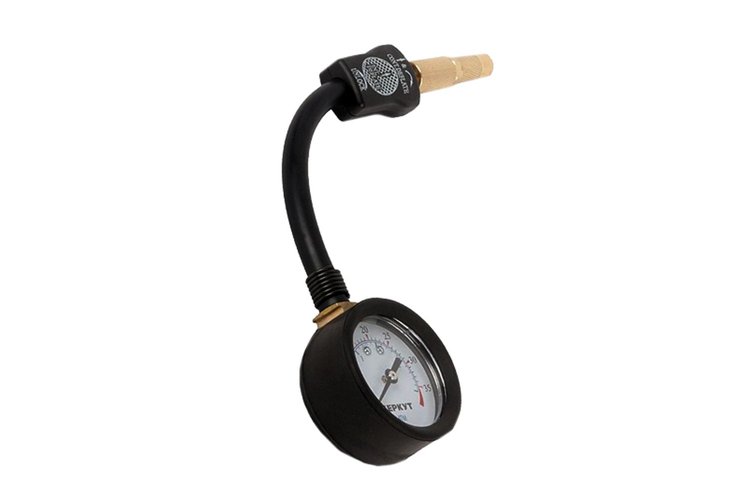 Манометр шинный 0-4 атм БЕРКУТ ADG-032 фотография №1