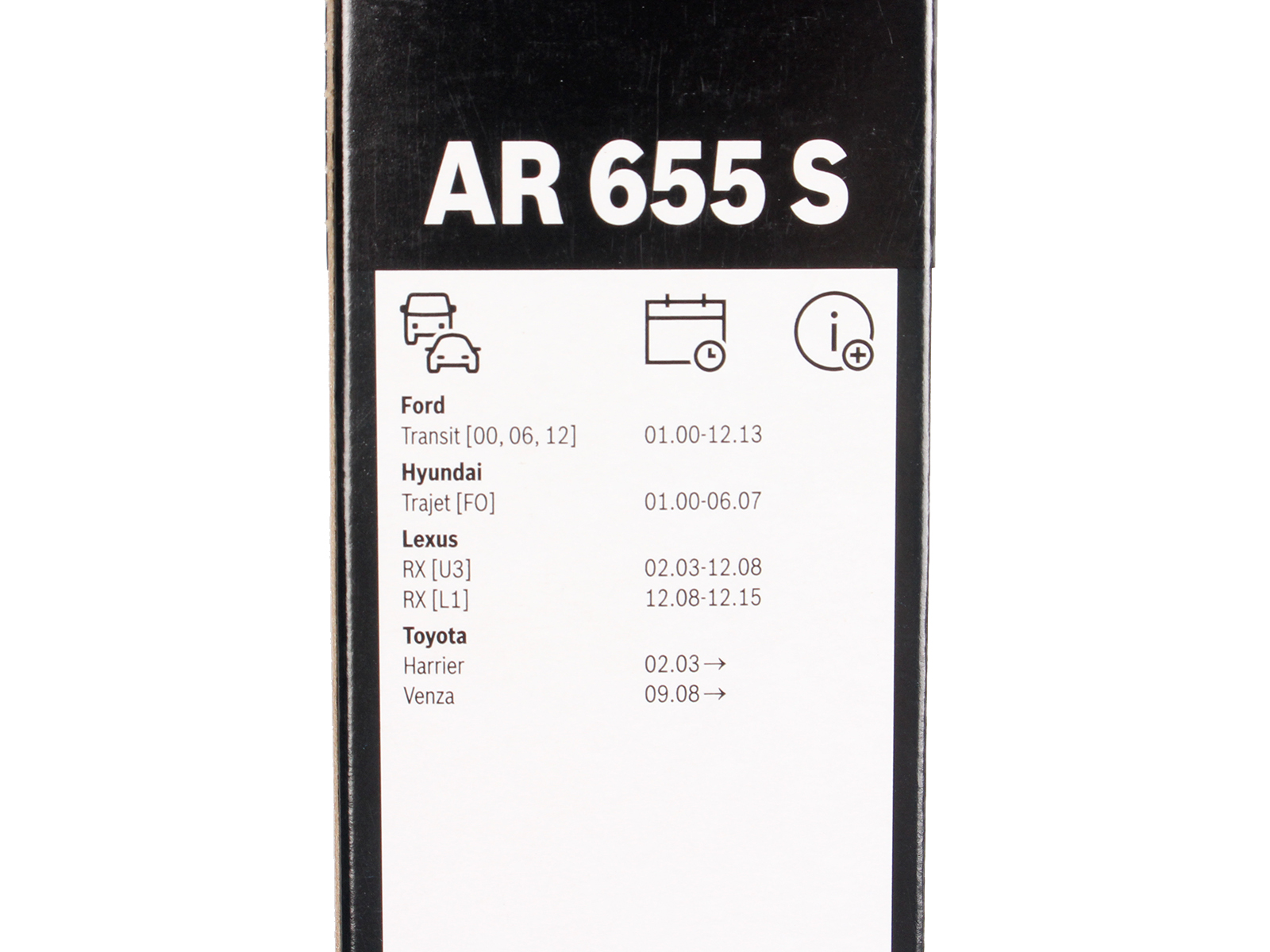 Щетка стеклоочистителя BOSCH 3397007584 AR655S комплект фотография №4