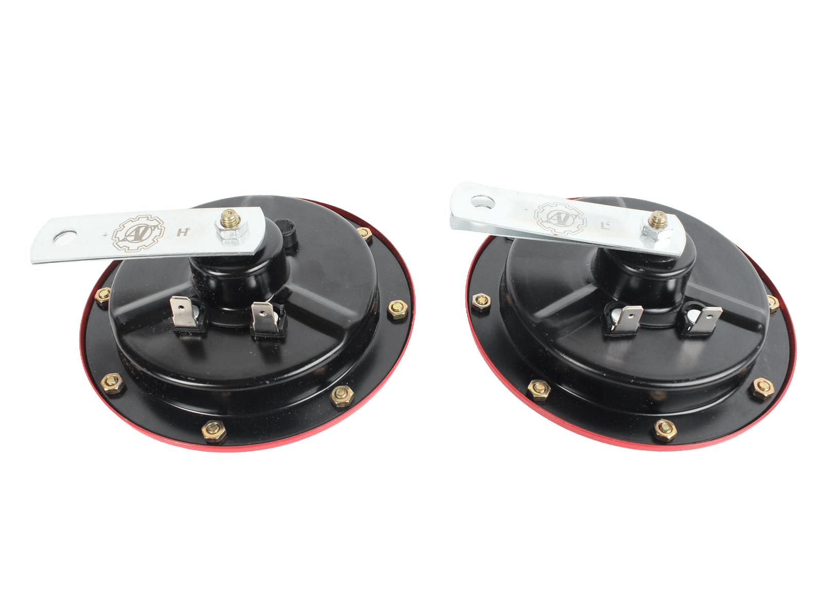 Сигнал звуковой 24V 410/510Hz 2 штуки комплект фотография №3